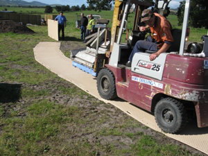 construction site roadways